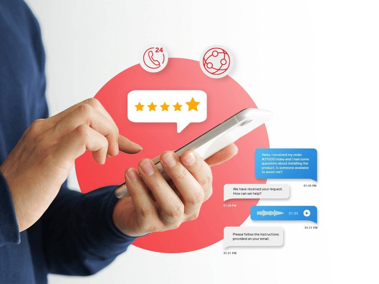 Account management and support