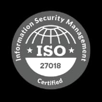 ISO 27018 Certificate