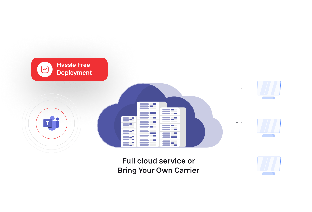 Flexible deployment options